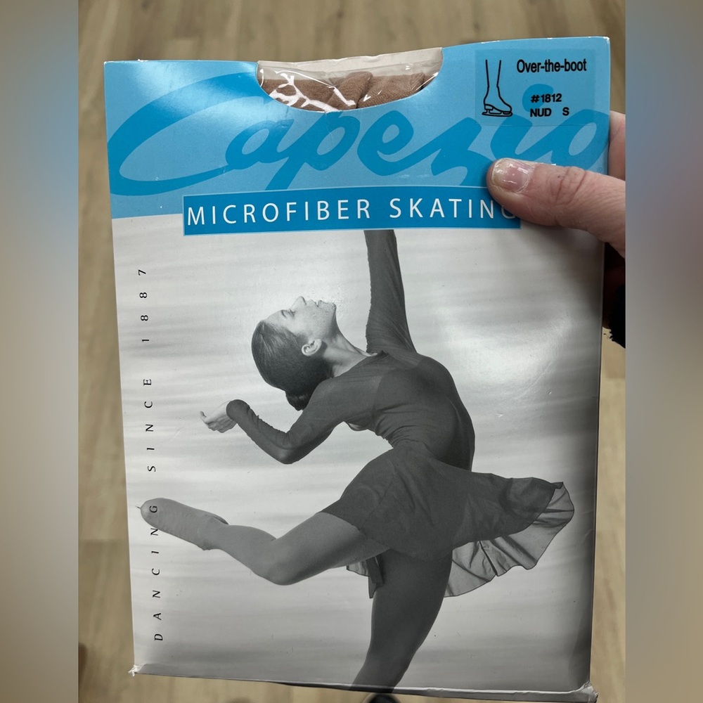 1812 Capezio Over-the-Boot Tights in Nude